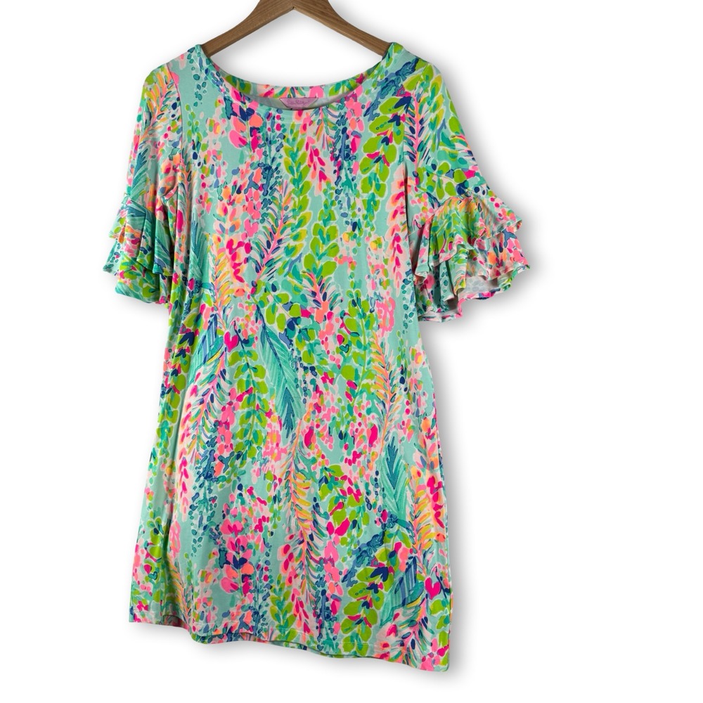 New Lilly Pulitzer Women's Lula Catch The Wave Dress Sz S Small